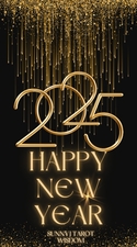 2025SunnyJ Tarot NewYear — SunnyJ tarot, Sun Pixies from Dixie