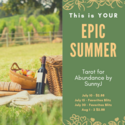 Epic Summer 2025 SunnyJTarot — SunnyJ tarot, Sun Pixies from Dixie