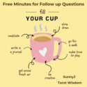 FillYourCup FreeMinutes SunnyJ — SunnyJ tarot, Sun Pixies from Dixie