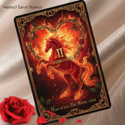 Fire Horse SunnyJ Tarot — SunnyJ tarot, Sun Pixies from Dixie