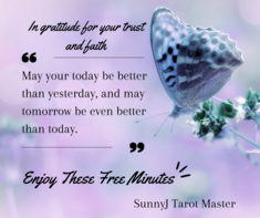 FreeMinutes April2023 Tarot SunnyJ — SunnyJ tarot, Sun Pixies from Dixie