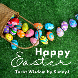 HappyEasterApril2025 — SunnyJ tarot, Sun Pixies from Dixie
