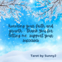 Honoring Growth SunnyJ Tarot HH HH — SunnyJ tarot, Sun Pixies from Dixie