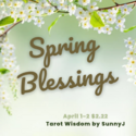 March2025Blessings — SunnyJ tarot, Sun Pixies from Dixie
