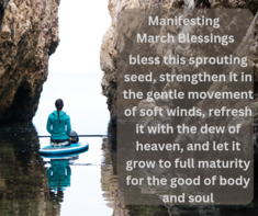 MarchBlessings — SunnyJ tarot, Sun Pixies from Dixie