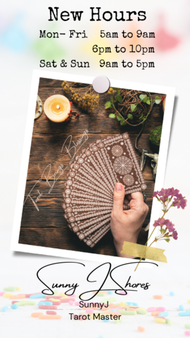 NewHours Tarot SunnyJ — SunnyJ tarot, Sun Pixies from Dixie