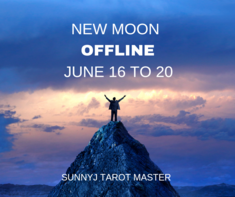 NewMoon June SunnyJ Tarot — SunnyJ tarot, Sun Pixies from Dixie