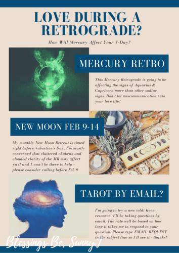 NewMoonFeb2021 — SunnyJ tarot, Sun Pixies from Dixie