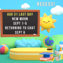 NextNewMoon SunnyJ Sept — SunnyJ tarot, Sun Pixies from Dixie