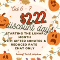 Oct DiscountDays SunnyJTarot — SunnyJ tarot, Sun Pixies from Dixie
