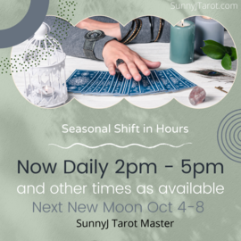 Sept10 2021 Tarot SunnyJ — SunnyJ tarot, Sun Pixies from Dixie