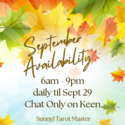 SeptemberAvailability SunnyJ — SunnyJ tarot, Sun Pixies from Dixie