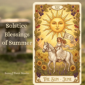 Summer Blessings Tarot SunnyJ — SunnyJ tarot, Sun Pixies from Dixie