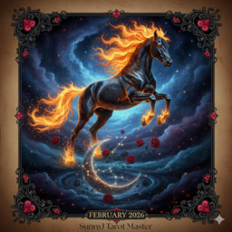 SunnyJ-Tarot Fire Horse 2026 — SunnyJ tarot, Sun Pixies from Dixie