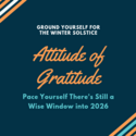 SunnyJ Grounding Yourself Winter Solstice — SunnyJ tarot, Sun Pixies from Dixie