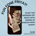 phoneweekends — SunnyJ tarot, Sun Pixies from Dixie