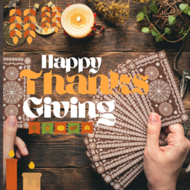 thanksgiving tarot 2022 — SunnyJ tarot, Sun Pixies from Dixie