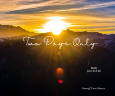 twodays 222 Tarot SunnyJ — SunnyJ tarot, Sun Pixies from Dixie